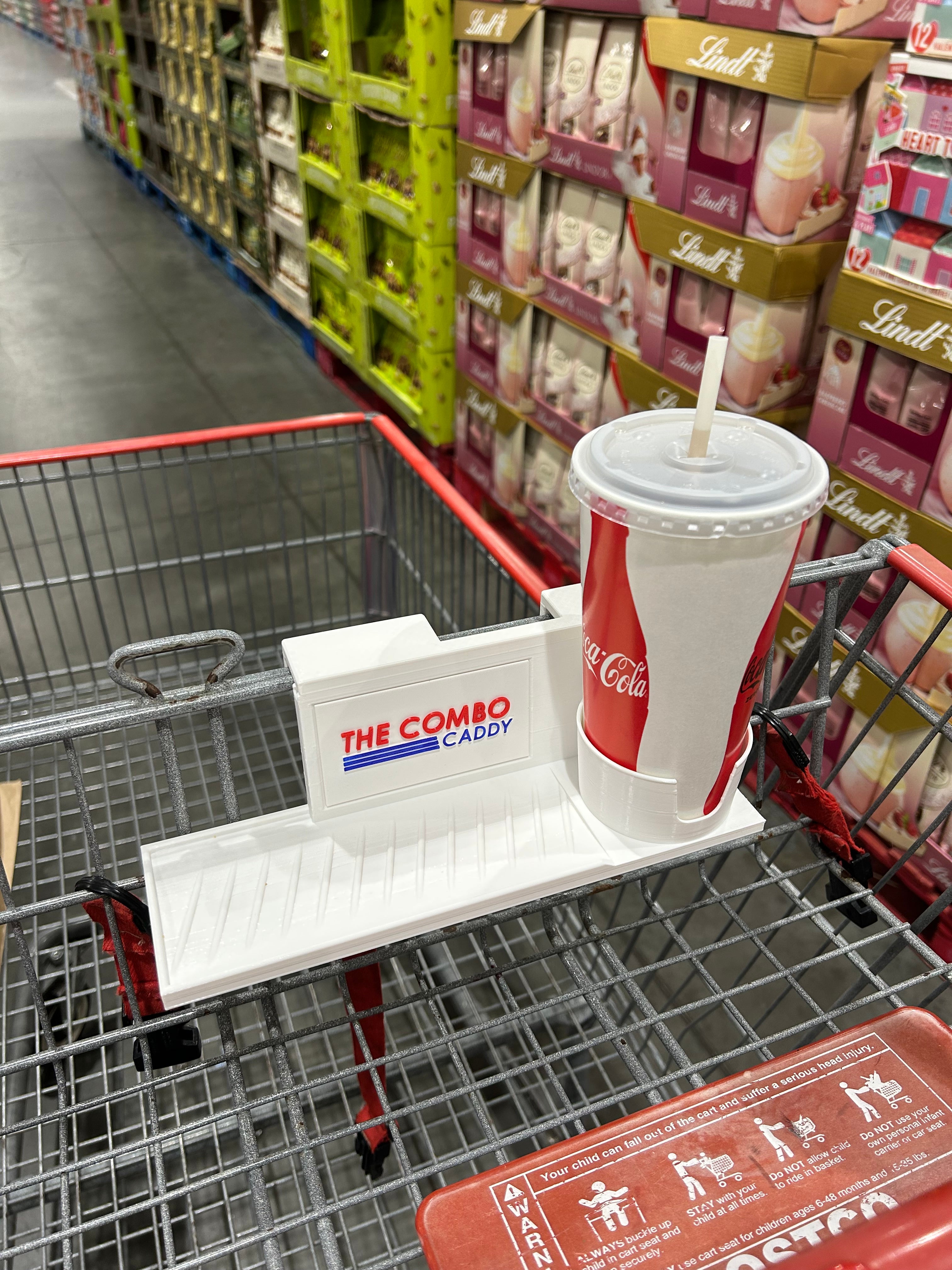 The Combo Caddy - Costco Hotdog and 20oz Drink Holder | Costco Hotdog Tray