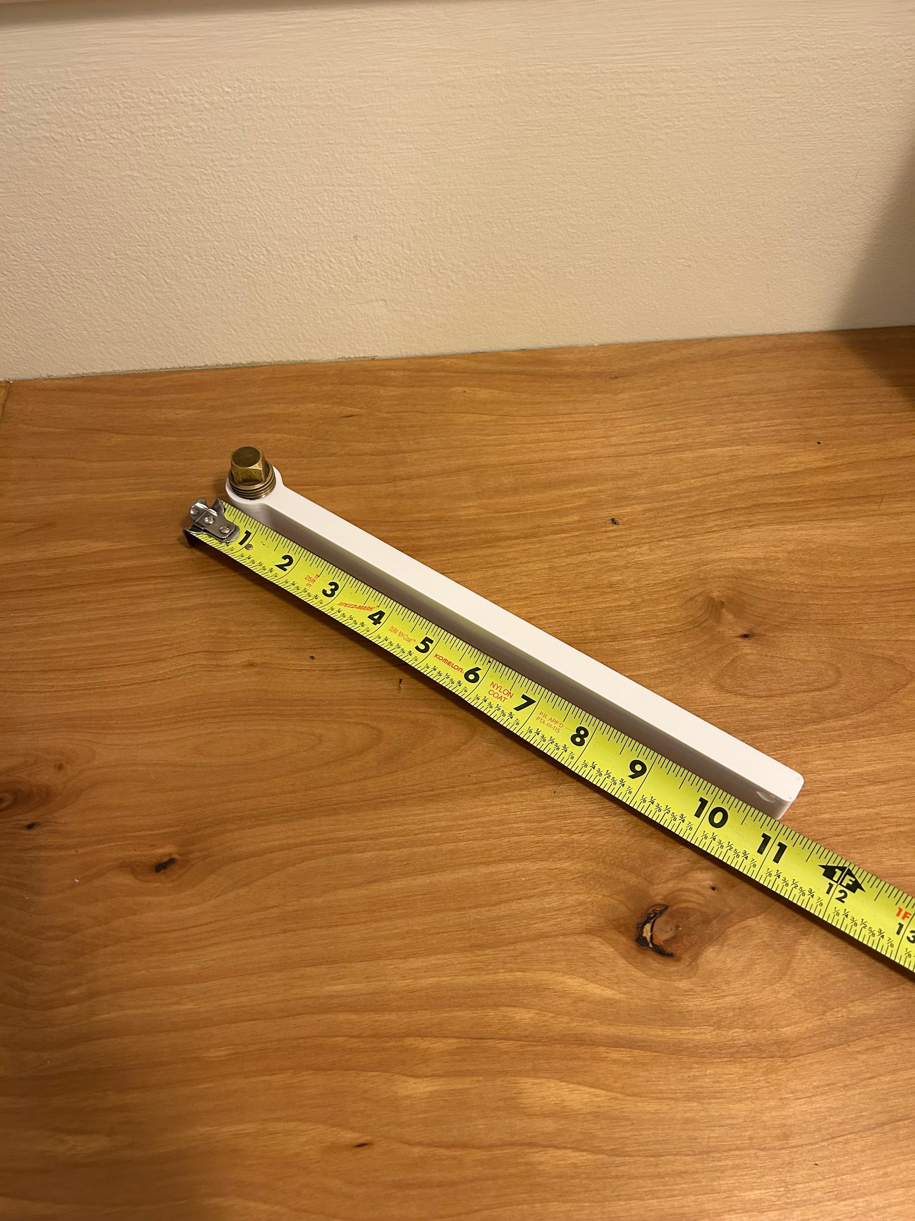 3D Printed Boat Plug Tool for 1/2” NPT Drain Plug | Install, Remove & Store Boat Drain Plugs | Compact Keychain Holder for Boaters & Marine Use