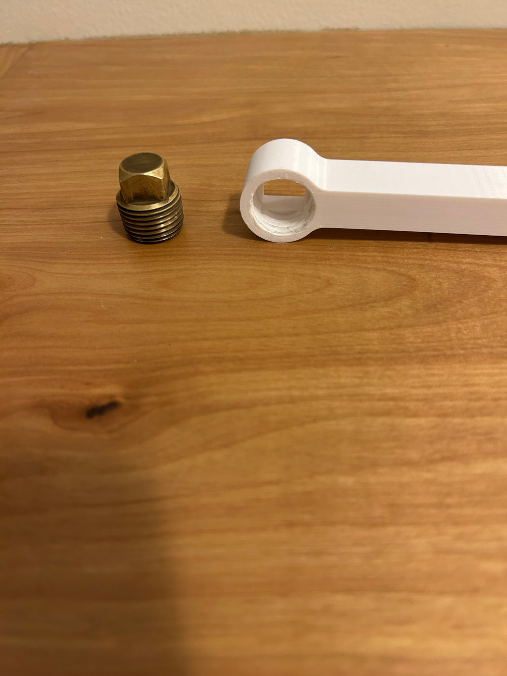 3D Printed Boat Plug Tool for 1/2” NPT Drain Plug | Install, Remove & Store Boat Drain Plugs | Compact Keychain Holder for Boaters & Marine Use