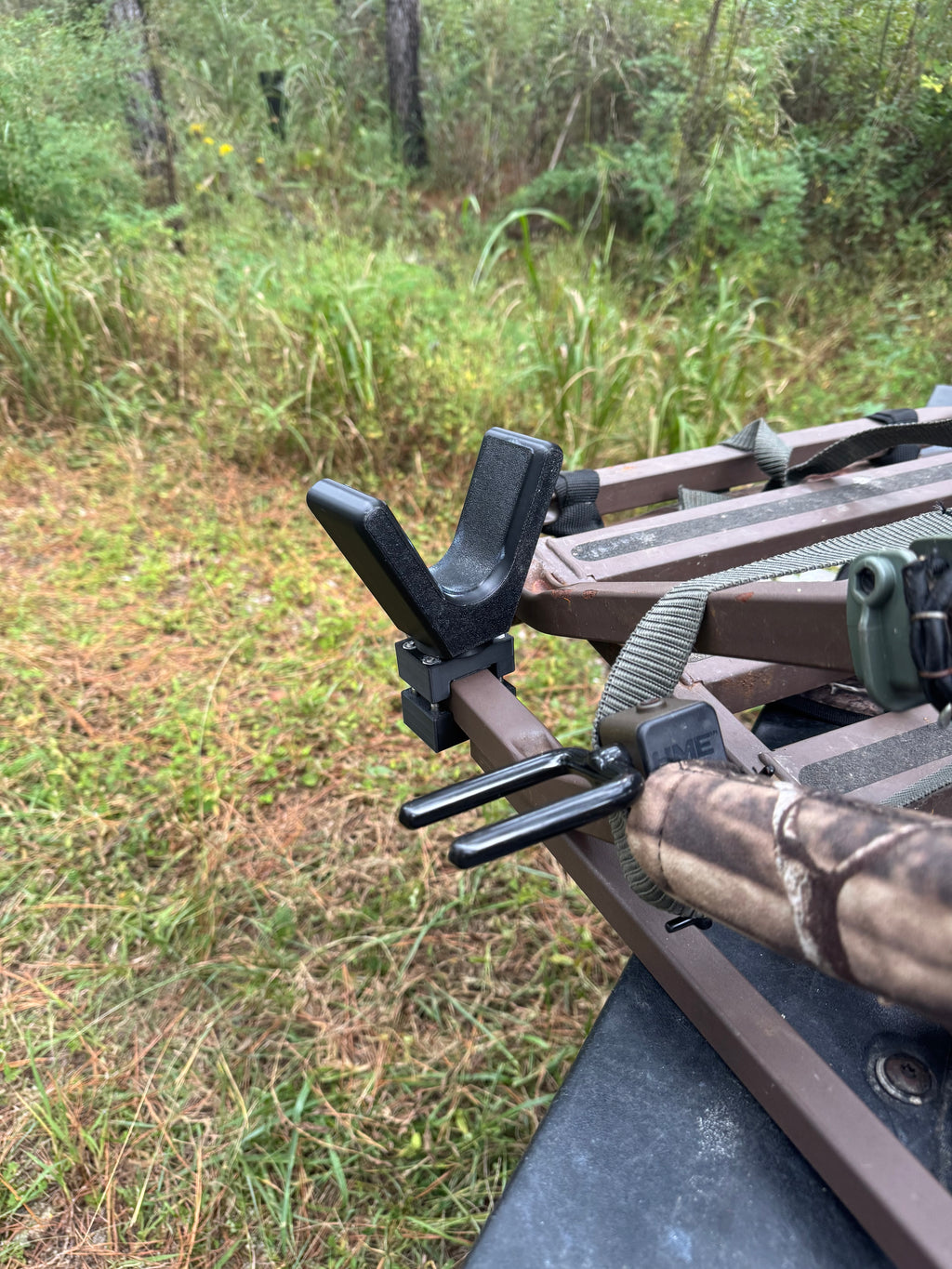 3D Printed Rifle Rest with Ball Bearings | Silent Rotating Shooting Rest for Tree Stands | Hunting Rifle Support & Gun Holder